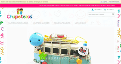 Desktop Screenshot of chupeteros.com